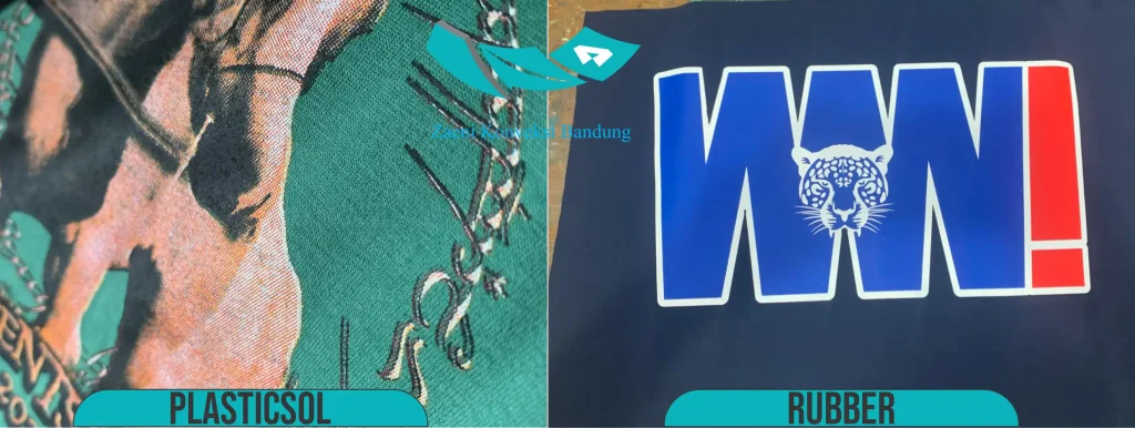 Sablon Rubber vs Plastisol: Mana yang Lebih Baik untuk Kaos?