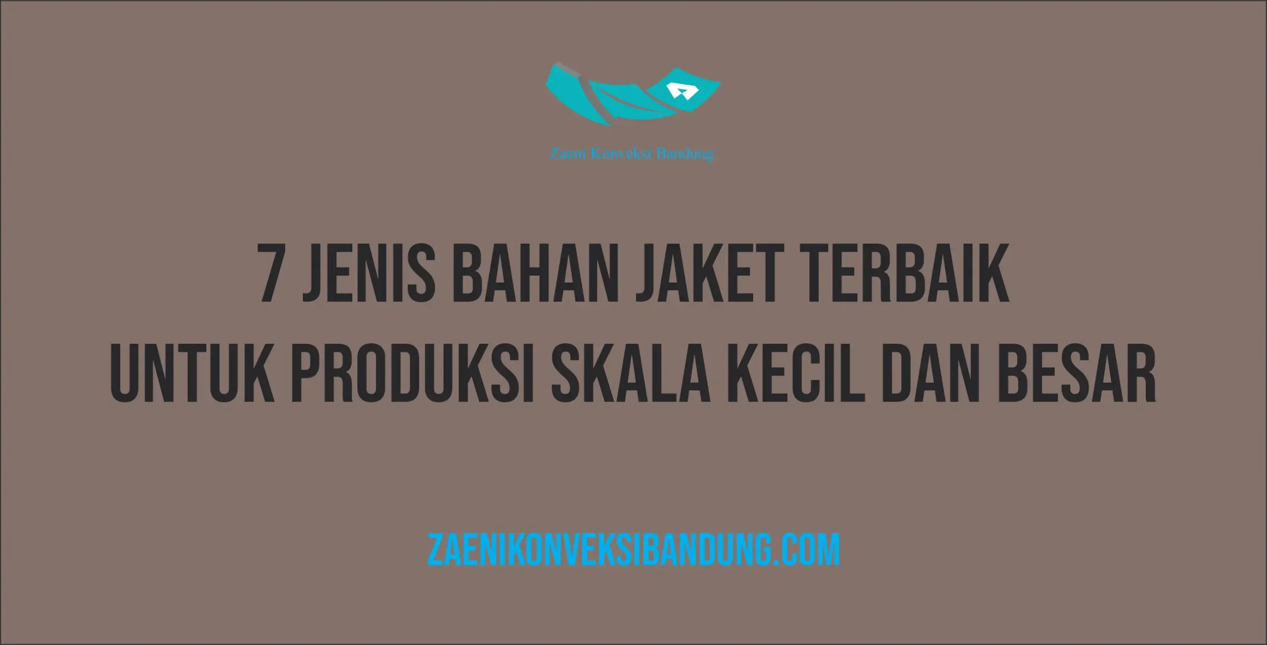 7 Jenis Bahan Jaket Terbaik untuk Produksi Skala Kecil dan Besar