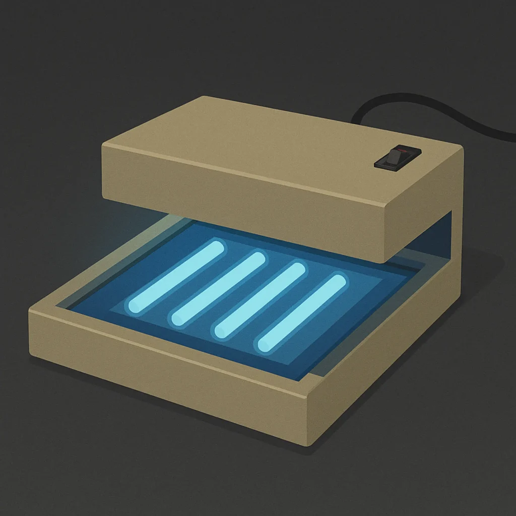 Lampu UV untuk Proses Afdruk