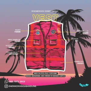 produksi rompi kerja di konveksi bandung