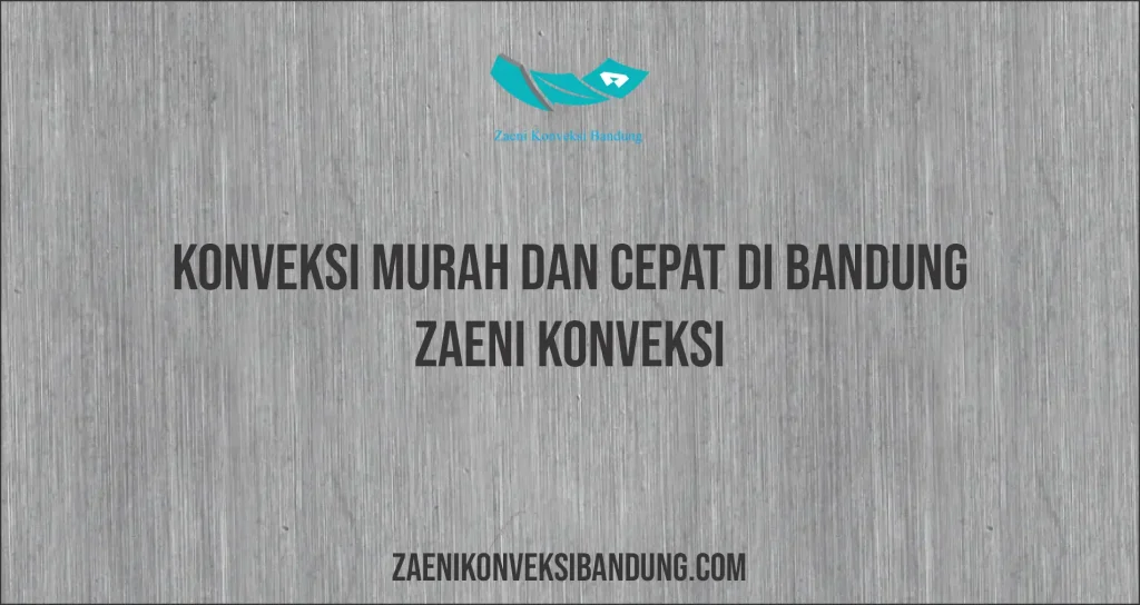 Konveksi Murah dan Cepat di Bandung | Zaeni Konveksi