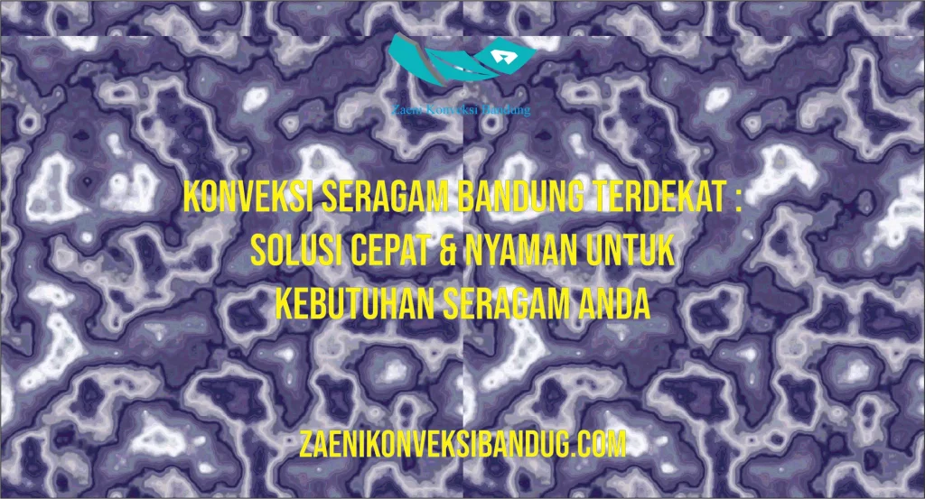 Konveksi Seragam Bandung Terdekat untuk Kebutuhan Instansi dan Komunitas