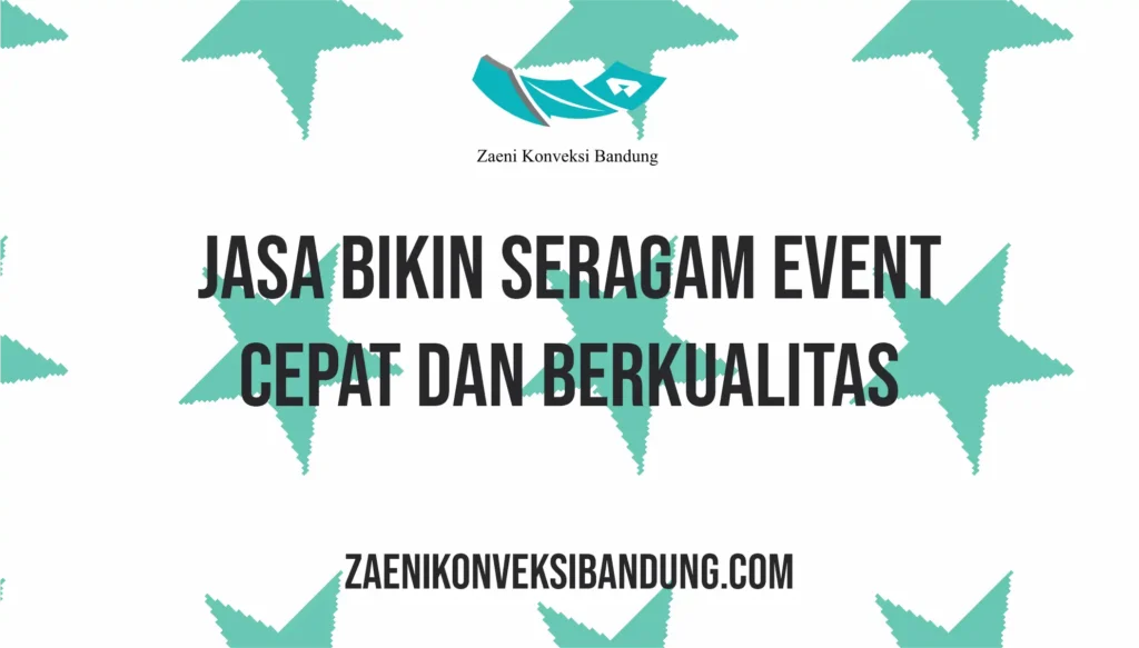 Jasa Bikin Seragam Event Cepat dan Berkualitas
