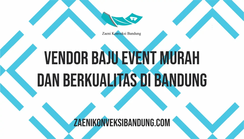 Vendor Baju Event Murah dan Berkualitas di Bandung