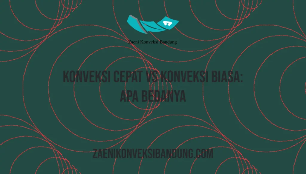 Konveksi Cepat vs Konveksi Biasa: Apa Bedanya