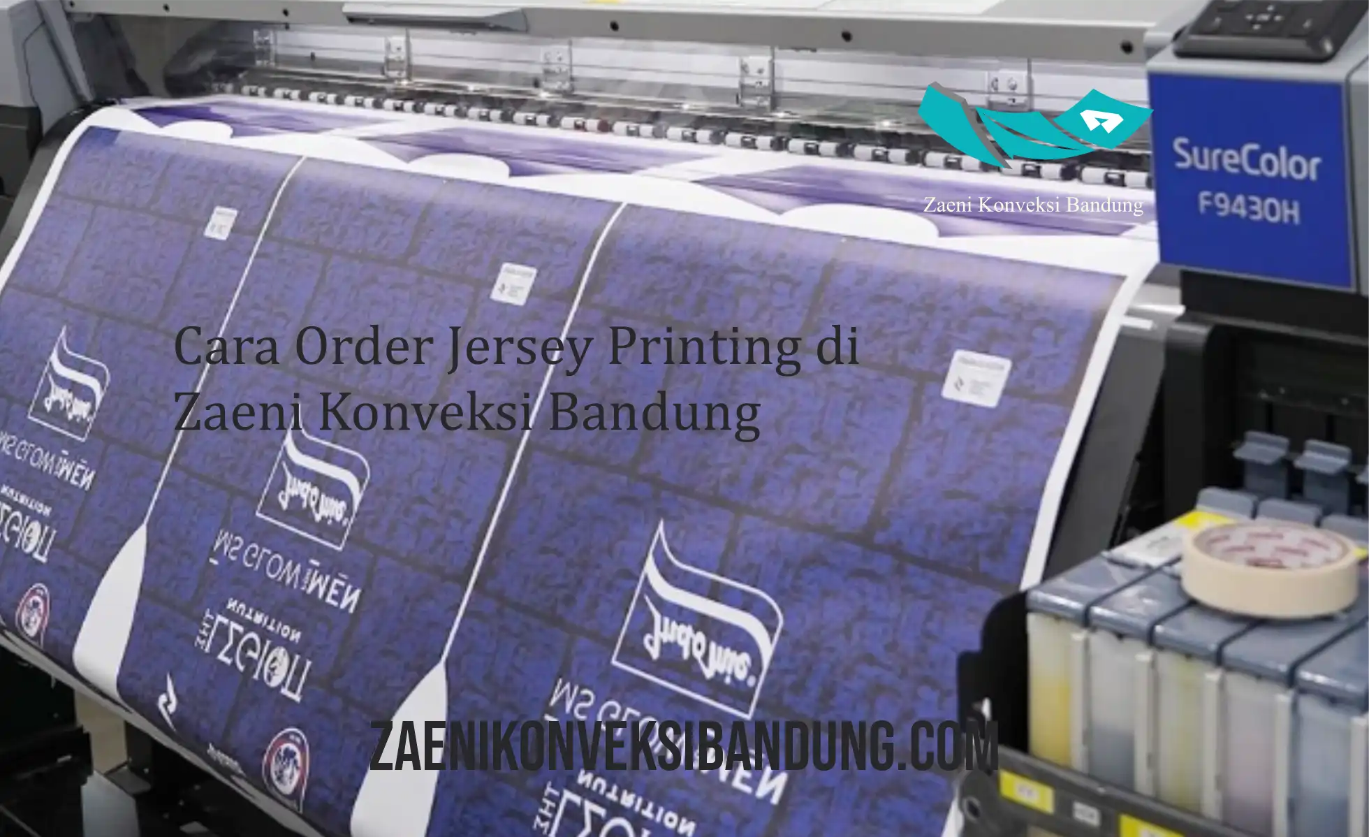 Cara Order Jersey Printing di Zaeni Konveksi Bandung